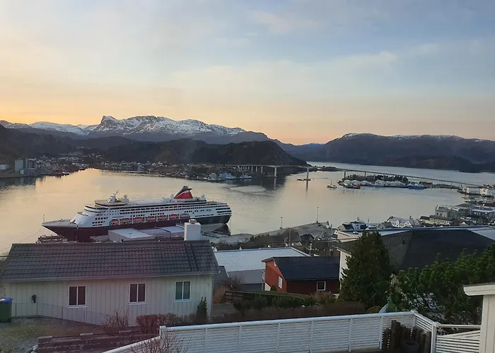 Maaloey Fjord & Mountain Panorama *